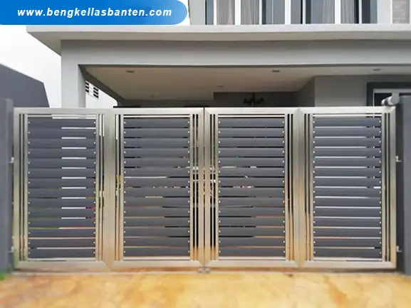 Bengkel Las Jasa Pembuatan Pagar Pintu Stainless Steel